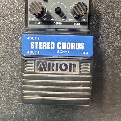 Arion SCH-1 Stereo Chorus REHOUSED Black | Reverb