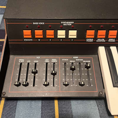 ARP Omni 2 Polyphonic Analog Synthesizer 1977 - 1981 - Black / Orange