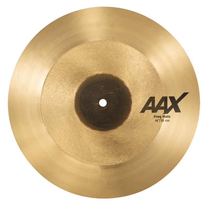 Photos - Cymbal Sabian    14" AAX Freq Hats Natural / Brilliant  2023