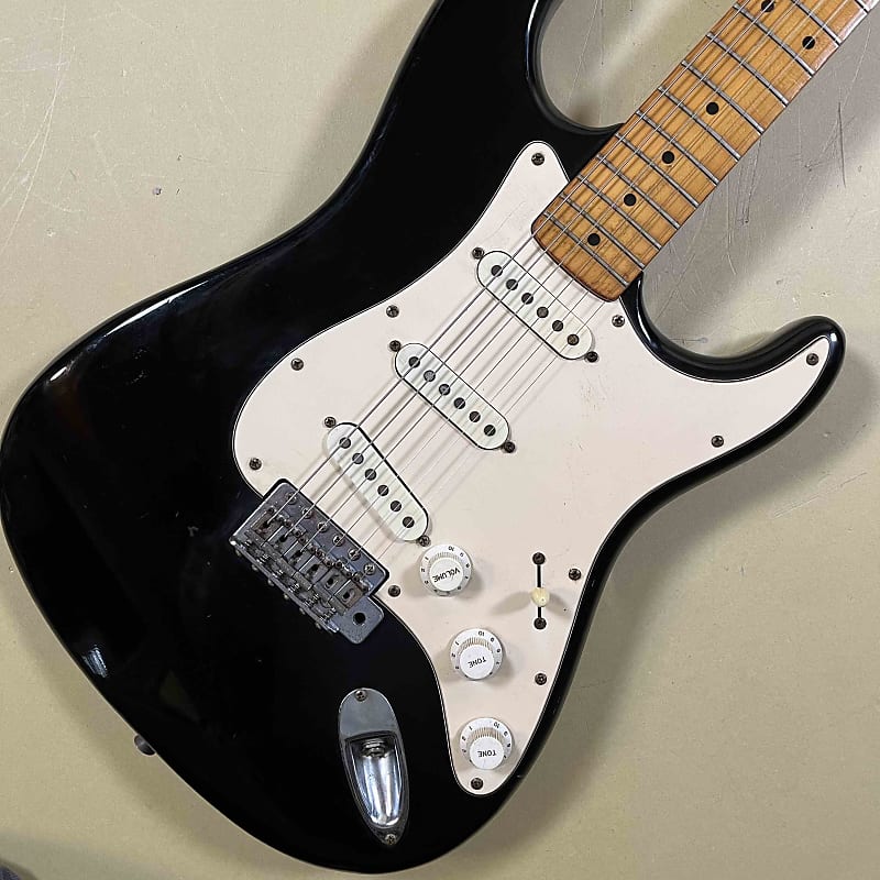 Greco SE500 Stratocaster 1977 MIJ Matsumoku- BLK | Reverb Sweden