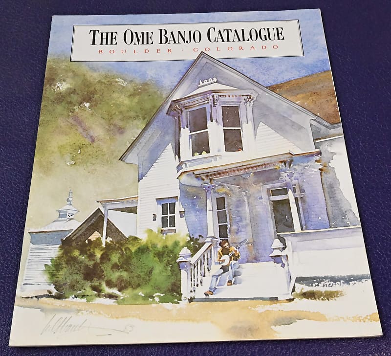 The Ome Banjo Catalogue Boulder Colorado 1983 Original Print Reverb