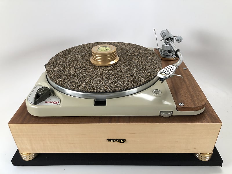 Thorens TD-124 with Thorens Plinth and Restored SME3009, Completely Customizable image 1
