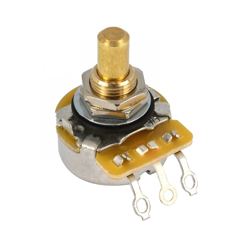 Guitar Pot, Solid Shaft 500k (550k), Premium 450 Series Pot Reverb