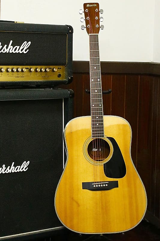 Morris 80年代 ビンテージ アコースティックギター MD-505 日本製