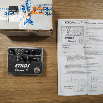 Reverb.com listing, price, conditions, and images for custom-tones-ethos-clean-ii-preamp