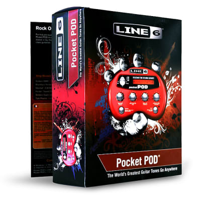 Line 6 Pocket POD Battery powered headphone / mini amp modeler for Guitarists image 1