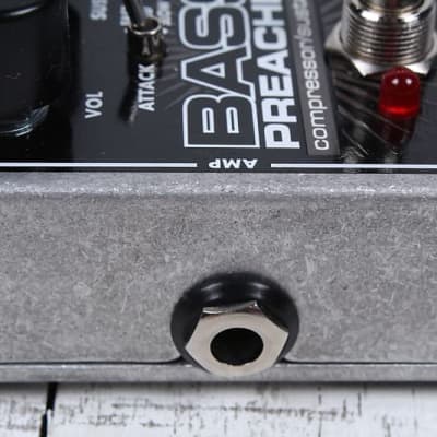 Electro Harmonix Bass Preacher Compressor Sustainer Bass Guitar Effects Pedal image 8