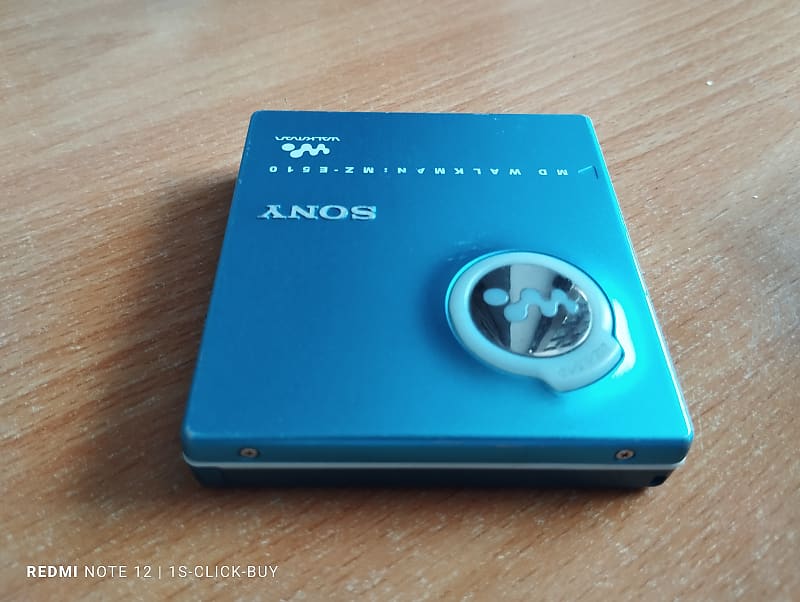 Sony Walkman Portable mini disc Player MZ- E510 blue Confirmed