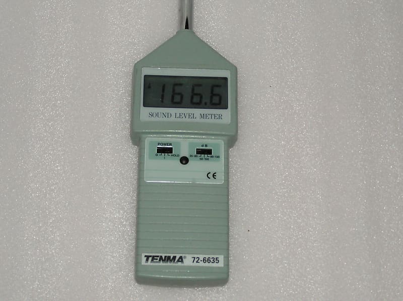 Tenma 72-6635 gray/green Sound Level Meter image 1