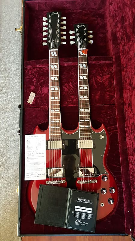 Gibson EDS-1275 1275 Custom Shop 2016 - Cherry image 1