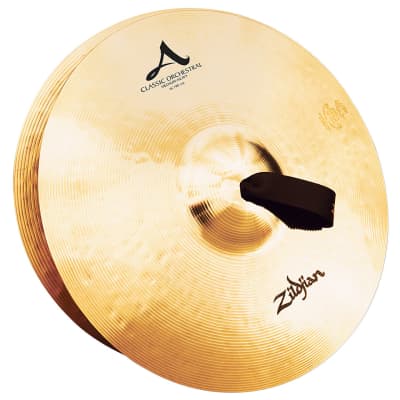 Zildjian A Classic Orchestral Selection A0753 Medium Heavy 16" Cymbals Pair image 1