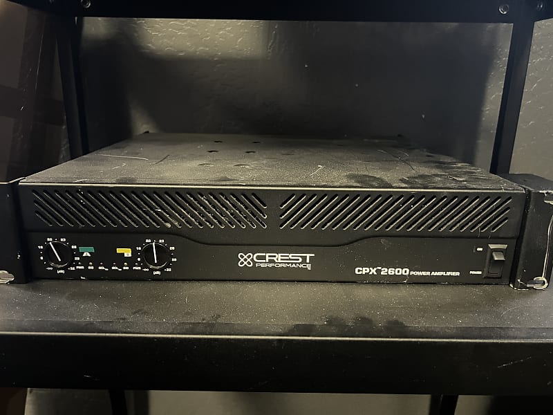 CREST PERFORMANCE CPX 2600 パワーアンプ Crest Audio CPX 2600 Power Amplifier