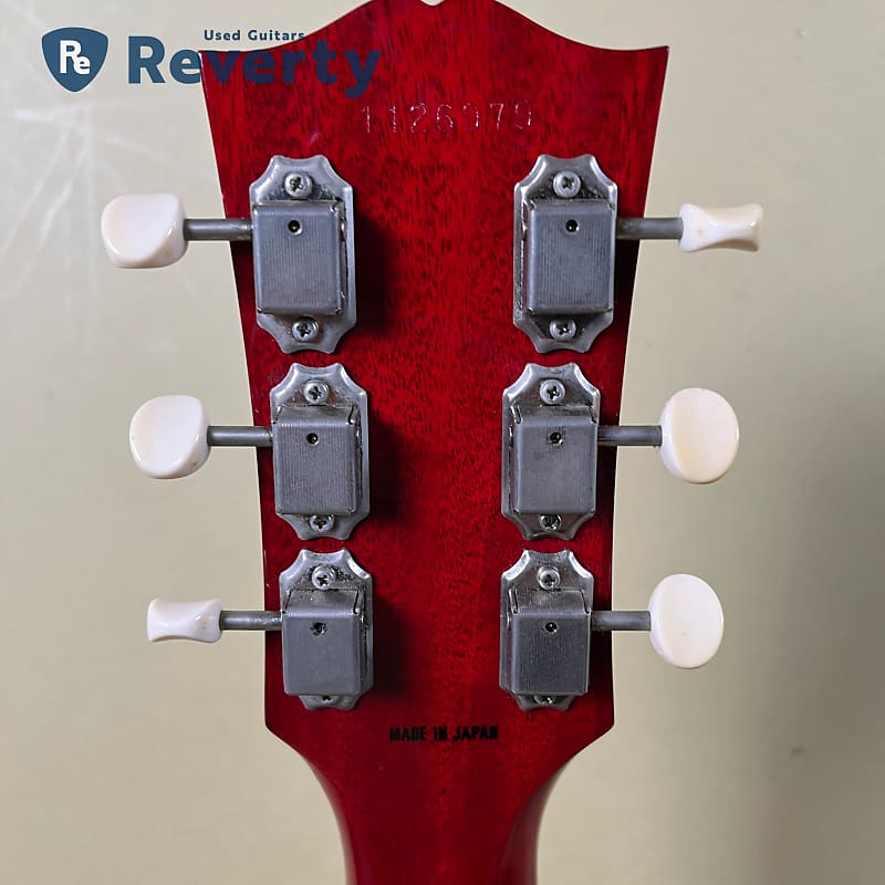 Tokai LSJ80 Love Rock Les Paul Junior Moder Cherry Red Made in