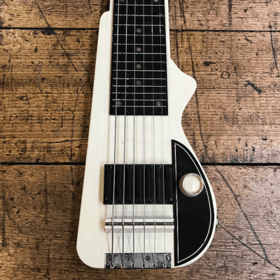 Guyatone Lap Steel  Late 60's Early 70's White image 2