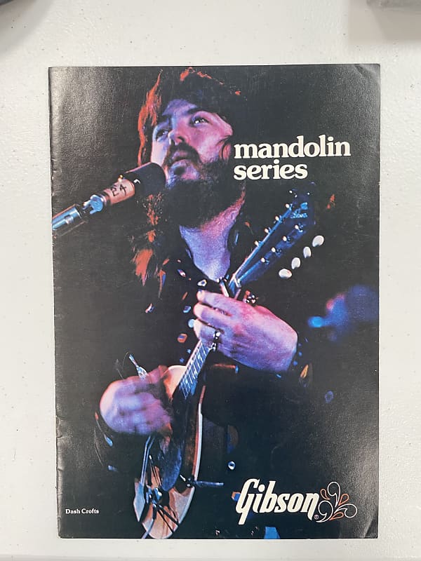 Gibson Mandolin Series Dash Crofts Catalog Reverb