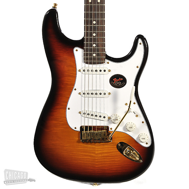 1996 fender stratocaster 50th online anniversary limited edition