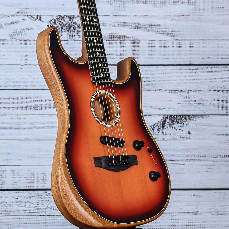 Fender American Acoustasonic Stratocaster | Reverb
