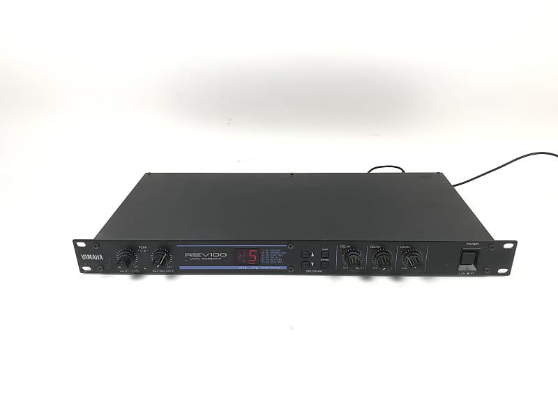 Yamaha REV100 Digital Reverberator Reverb Rack Effects image 1
