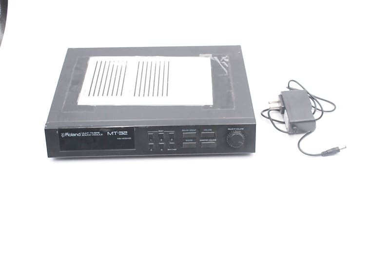 Roland MT-32 Multi Timbre MIDI Sound Module w/ non-oem power