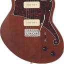D'Angelico Deluxe Bedford Electric Guitar - Matte Walnut
