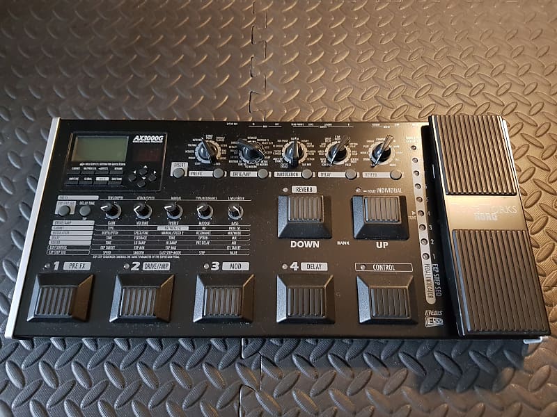 Korg, AX3000G, Pedaleira Guitarra