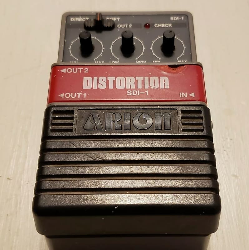 Arion Distortion SD1 1980' 1990's ? Red Reverb