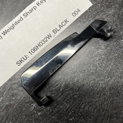 ORIGINAL Roland Replacement Weighted SHARP/BLACK Key (106H032W) for D-50, JX-8P, JX10, Juno-2, HS-80, S-50, A-50 image 2