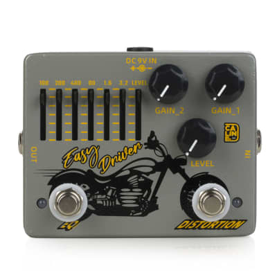 Caline DCP-04 Easy Driver Distortion  & EQ Effect Pedal Free Shipment for sale