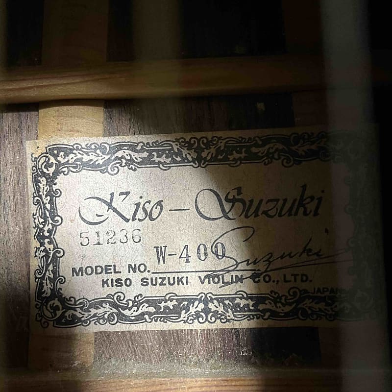 Kiso Suzuki W400 Brazilian Rosewood by Kiso Suzuki Violin