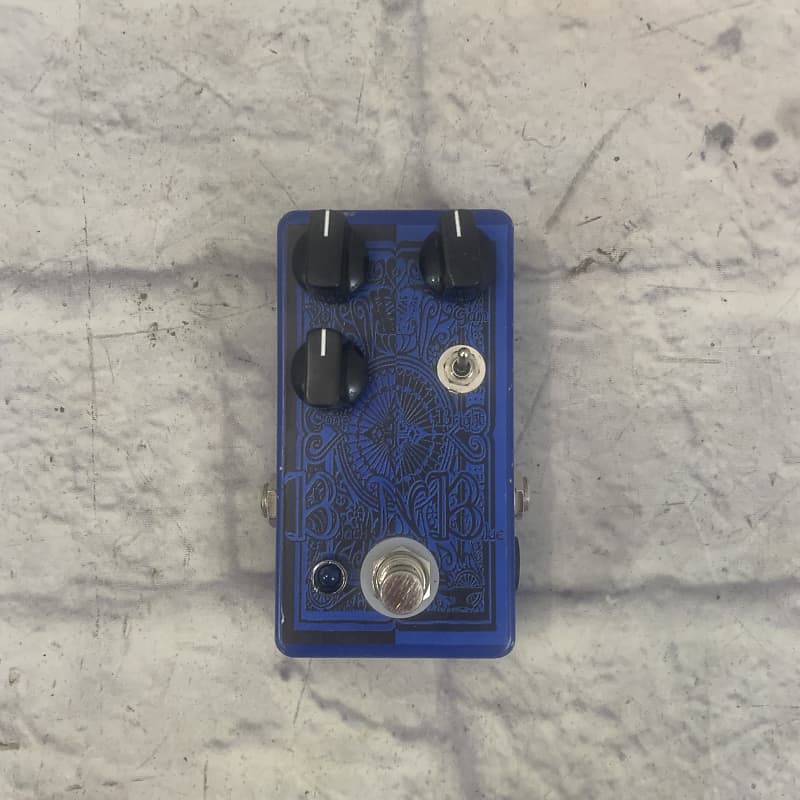 Back In Blue Overdrive/ Distortion Pedal | Reverb