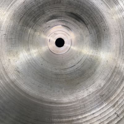 Zildjian - 18" A Series Thin Ride, 4 Sizzle Holes, No Rivets 1360g 1970's image 11