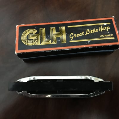 Hohner Great Little  Harp Harmonica - Key of C 1970's Silver image 4