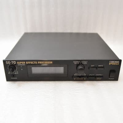 BOSS SE-70 スーパーエフェクトプロセッサー BOSS SE-70 Super Effects Processor Used 4957054058562| eBay