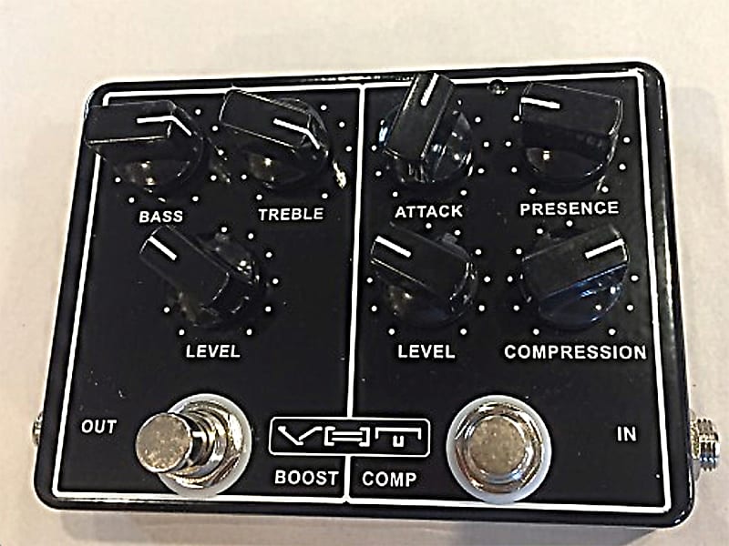 VHT Dyna-Boost AV-DB1 compressor and Clean Boost Guitar Effects Pedal image 1