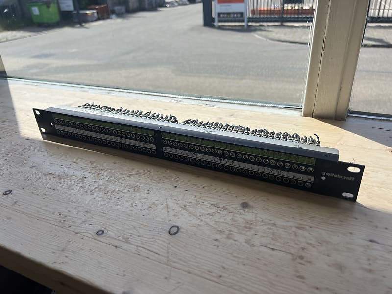 Switchcraft TT/ bantam patchbay - Black image 1