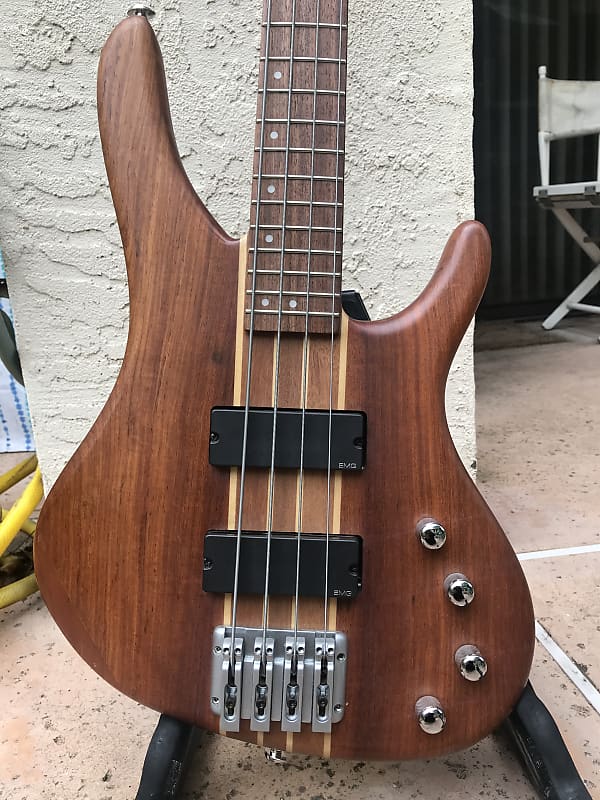 BASS: mint 2019 Washburn neck-thru string-thru Custom Shop | Reverb