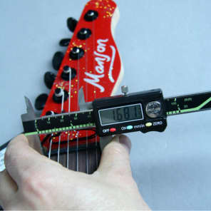 Manson MB-1 2013 Red Glitter Matthew Bellamy Signature Electric Guitar - MUSE image 11