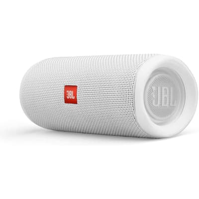 JBL Flip 5 Portable Waterproof Bluetooth Speaker (White) image 2