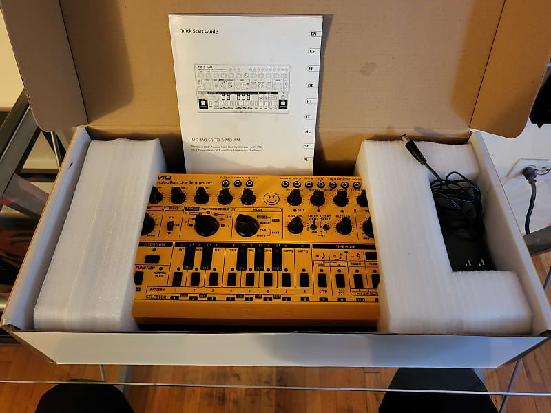 Behringer TD-3-MO Modded Out Analog Bass Synthesizer 2022 - Present - Amber image 1