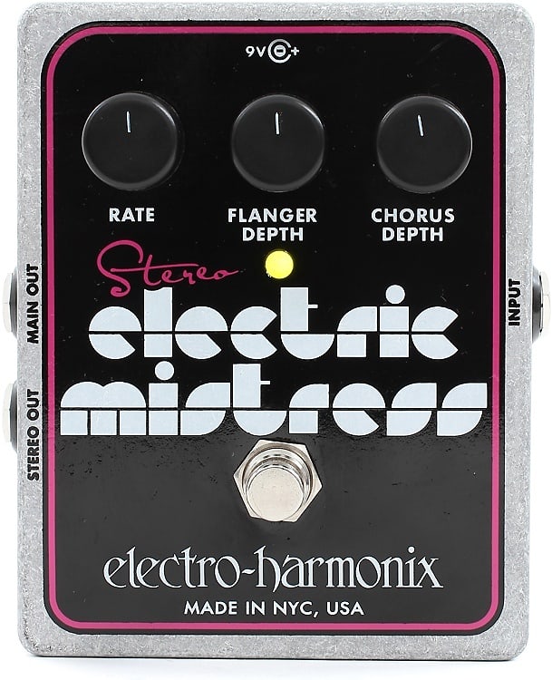 Electro-Harmonix Stereo Electric Mistress Flanger / Chorus Pedal image 1