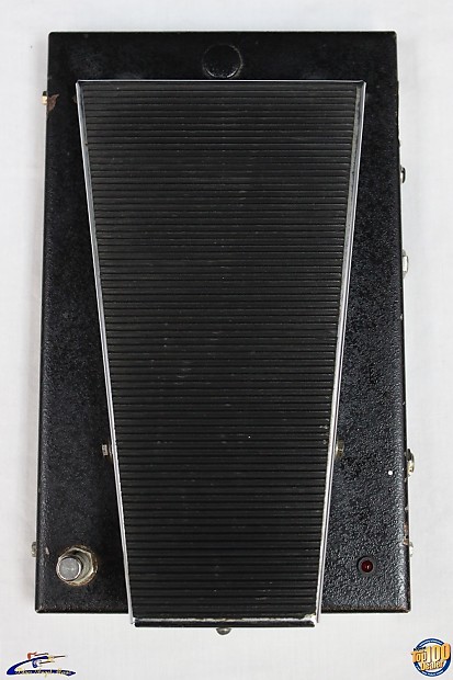 Vintage Morley Black Gold BWV Basic Wah Volume Pedal, Works