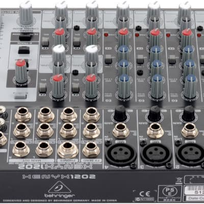 Behringer Xenyx 1202 12-Input Mixer w/ Mix Case image 7