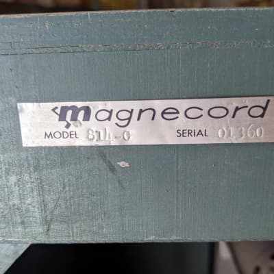 1950's Magnecord 816 Reel to Reel Tape Recorder in 814-O Custom Cabinet image 19