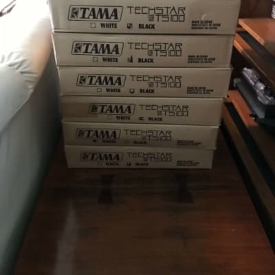 Tama Techstar TS306 and five TS100 BK pad w/ accessories 1985 - Black image 12