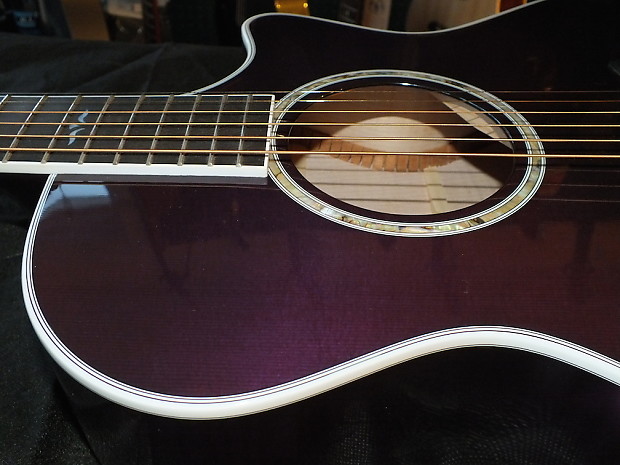 Taylor 612 CE Custom Purple Rare