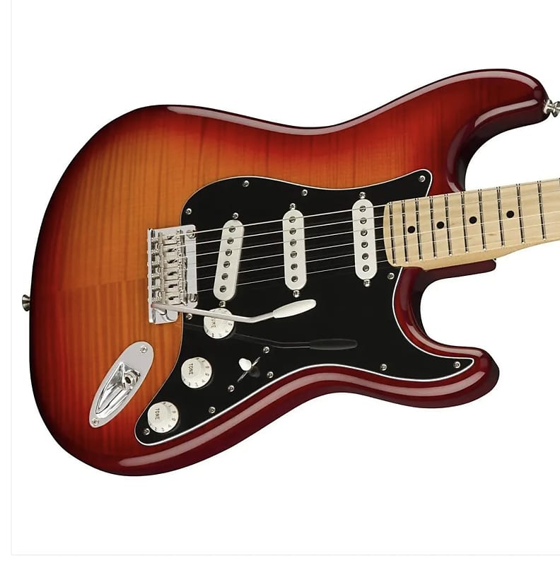 Fender Player Stratocaster Plus Top Electric Guitar - Aged Cherry Burst (Philadelphia, PA) image 1