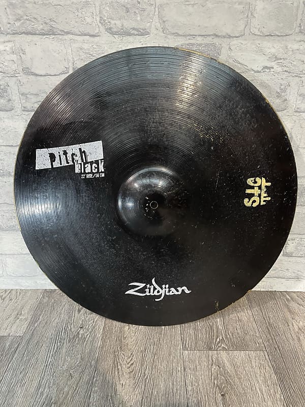 Zildjian Pitch Black 22”/56cm Ride Cymbal / Drum Accessory / Hardware