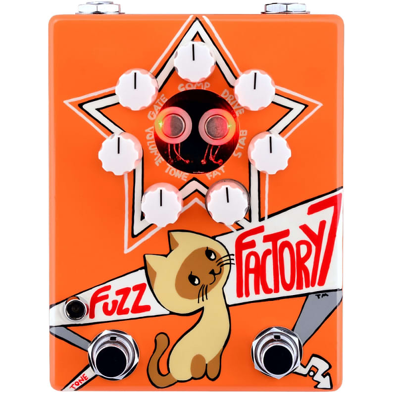 Zvex Fuzz Factory 7 Hand Painted | Reverb