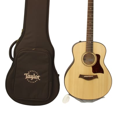 Taylor GTe Urban Ash Acoustic Electric Guitar Sitka Spruce Top, Urban Ash Back & Sides w/ Aerocase image 1