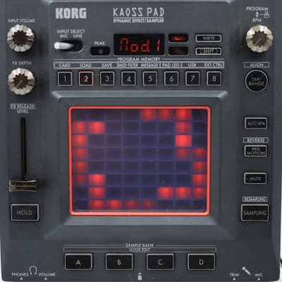 Korg KP3 Kaoss Pad 3 Dynamic Effect / Sampler | Reverb